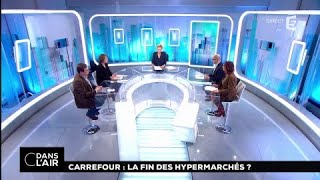 Carrefour  la fin des hypermarchés  cdanslair 24012018 [upl. by Krystin]