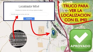 COMO LOCALIZAR UN MOVIL POR EL NUMERO IMEI [upl. by Cupo229]