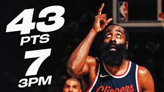 James Harden GETS BUCKETS in The Nation’s Capital 7 Threes 🔥 November 27 2024 [upl. by Jerald]