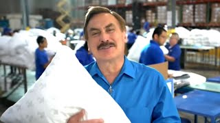 MyPillow CEO Mike Lindell Gets Banned from Twitter [upl. by Ecirtra721]