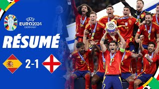 Espagne vs Angleterre  21  Résumé  Coupe dEurope 2024  espagne angleterre [upl. by Yorgen]