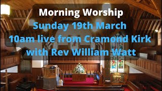 Morning Worship Sunday 19th March at 10am [upl. by Analah]