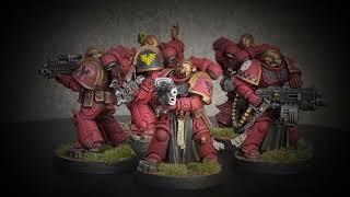 Leviathan Sternguard Veterans  Blood Angels [upl. by Akcirret]