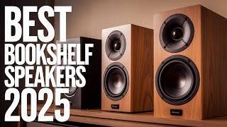 Top 5 Best Bookshelf Speakers 2025 Dont Buy Until You Watch This [upl. by Kinson]