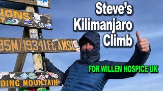 Kilimanjaro Climb For Willen Hospice [upl. by Elfrida]