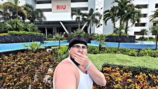 All Inclusive RIU Latino Cancun Resort Tour [upl. by Jacie764]