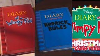 ALL diary of a wimpy kid Disney plus movie opening intros 20212023 [upl. by Nauqahs]