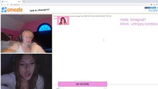 ROBLOX GIRL GOES ON OMEGLE [upl. by Lehsreh]