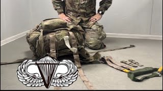 HOW TO RIG MOLLE 4k4000 for airborne operations [upl. by Anitsyrk191]