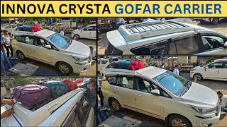 TOYOTA INNOVA CRYSTA MTEK GOFAR LUGGAGE CARRIER AND CARGO NET INSTALLATION 6268777684 [upl. by Scever181]