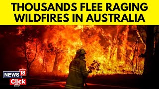 Australia Wildfires  Australian Bushfires  Bushfires Threaten Lives And Homes  N18V [upl. by Ydnagrub]