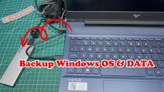 How to backup Window OS and all data to new SSD [upl. by Neerol780]