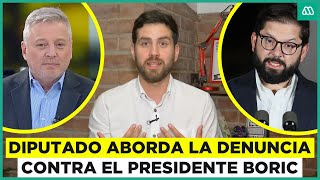 quotCreo que ya está todo dichoquot Diputado Ibáñez por denuncia contra el presidente Boric [upl. by Nnahgem762]