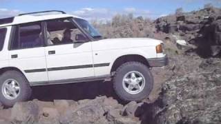 1996 Land Rover Discovery Rock Crawling [upl. by Philbrook]