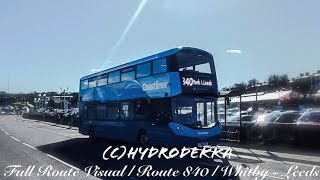 FRV  Transdev Coastliner 840 Whitby  Leeds  3635 BY66MVU  UKs Most Scenic Bus Route [upl. by Enelrahs]