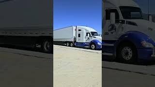 TRUCK SPOTTING 00232  BARSTOW semitrailer trucking automobile [upl. by Yesnyl928]