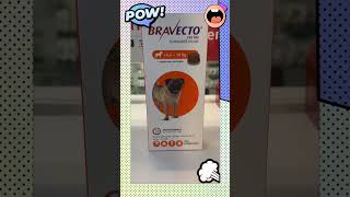 ¡Bravecto tu aliado contra pulgas y garrapatas para perros 🐶 Bravecto 45 a 10 kg [upl. by Antony]