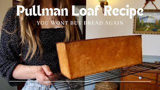 Pullman Loaf Recipe The ultimate sandwich bread for a WEEK Pain de mie [upl. by Eldora149]