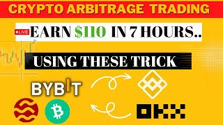 Crypto Arbitrage Trading Strategy Unlocked  Earn 110USDT in 7Hours [upl. by Gem]