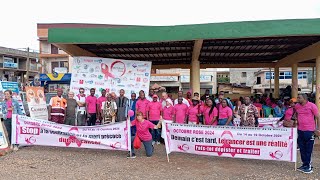 Dschang Lutte contre le cancer du sein lhôpital de Batsengla donne du rythmecancer [upl. by Adnama234]