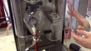 GIBERTINI distilling unit Superdee  volatile mode [upl. by Malha]