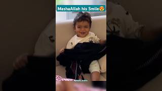 MashaAllah his smile dipikakiduniya dipikakakar shoaibibrahim minivlog baby cute happiness [upl. by Boynton360]