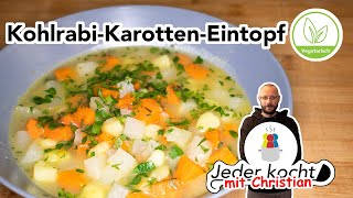 Jeder kocht  KohlrabiKarottenEintopf [upl. by Caryl]