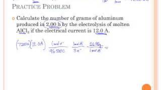 The Stoichiometry of Electroplating [upl. by Jasisa]