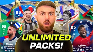 How to get UNLIMITED FREE PACKS NOW in EAFC 24 UNLIMITED packs in EAFC 24 Guaranteed PTG [upl. by Ttimme886]