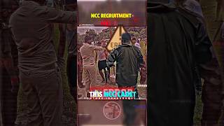 NCC RECRUITMENT PART  2 ♥️  Army Officers Measuring The Height Of New NCC Cadets viralvideo [upl. by Eadith]