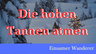 Die hohen Tannen atmen von Rainer Maria Rilke rilke gedichte weihnachten [upl. by Teodor]