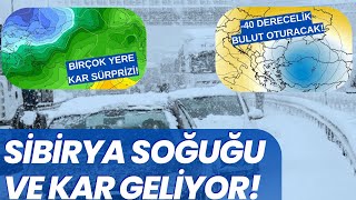 SİBİRYA SOĞUKLARI GELİYOR DONACAKSINIZ [upl. by Gnoud]