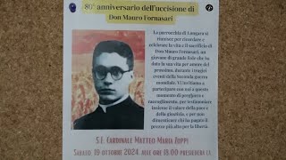 A 80 anni dalluccisione del diacono Fornasari [upl. by Kcirret]