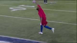 Odell Beckham JR One Handed Catches In Warmups [upl. by Florine]