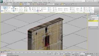 Modeling Facades in 3ds Max  Part 4  Adding Depth [upl. by Annodahs634]