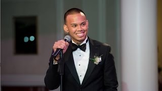 Best Man Speech  Receives Standing Ovation [upl. by Etteve]