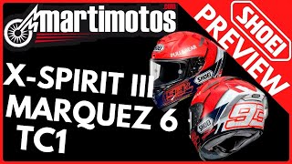 PREVIEW  🔥 SHOEI XSpirit III Marquez 6 TC1 [upl. by Phillis]