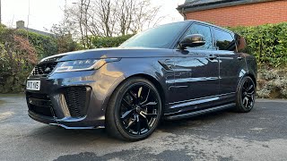 Range Rover SVR carbon edition review [upl. by Nagol]