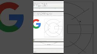 make google logo in coreldraw logocoreldraw coreldrawtutorial [upl. by Orferd]