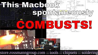 A1398 2012 Macbook Pro Retina GPU issue solder joints under microscope [upl. by Oicaroh]