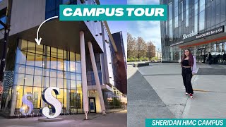 Sheridan College tour HMC campus International student Indian in Canada College in Canada [upl. by Ahsinroc]