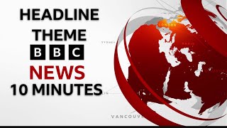 BBC News Headlines Theme 2013 Current 10 Minutes  Transparent No Vocals [upl. by Aifos]