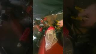 setting up rear swing arm on 1st gen mx 350 [upl. by Ailero]