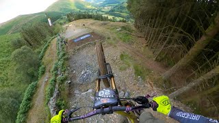 UNRIDEABLE CONDITIONS at RedBull HARDLINE Plus bike check [upl. by Sillig]