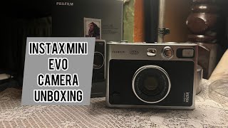 Instax Mini Evo Instant Film Camera 📸 Unboxing  Other Items [upl. by Warchaw]