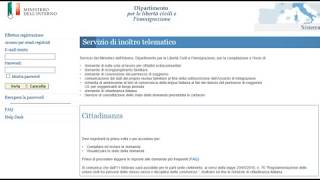 Come si compila la domanda di cittadinanza  video corso [upl. by Myer403]