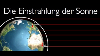 Die Einstrahlung der Sonne Klimafaktoren Teil I [upl. by Rialb]