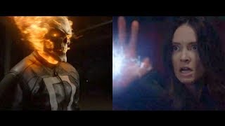 Ghost Rider vs Ivanov y AIDA  Robbie Reyes  AGENTES DE SHIELD 4X21 y 22 [upl. by Torray]