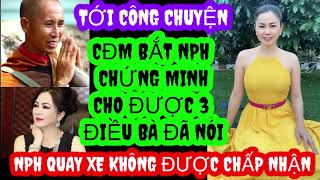 LOA LOA 📣 NPH TOANG RỒI CĐM QUYẾT TÂM BUỘC BÀ NPH TRẢ LỜI 3 CÂU NÀY [upl. by Initirb]