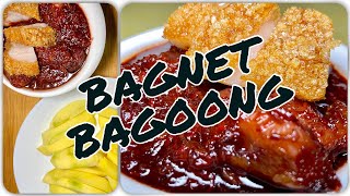 BAGNET BAGOONG Sautéed Bagoong mixed with Bagnet [upl. by Ecirtnuahs18]